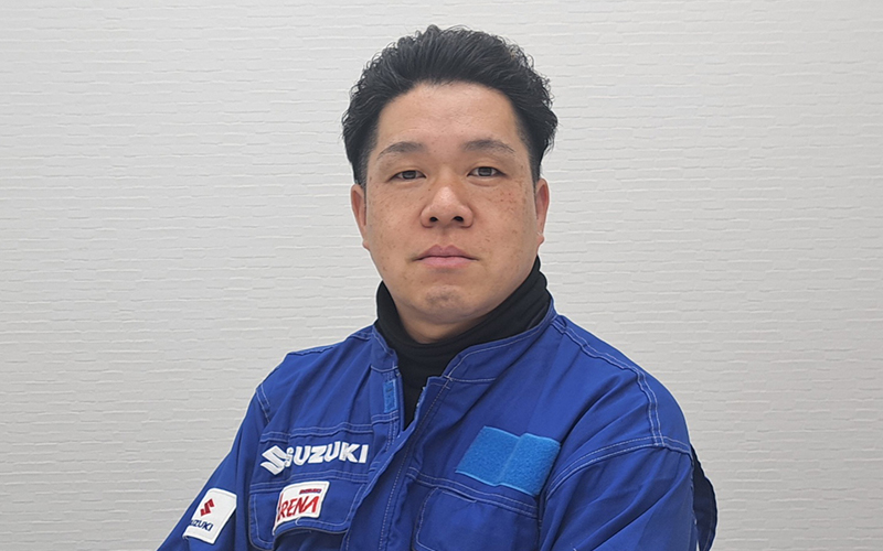 テクニカルスタッフ(メカニック)　船谷　直也